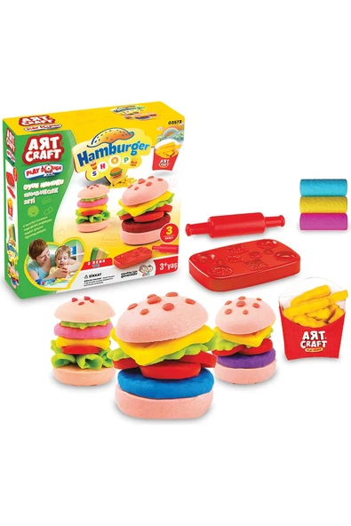 Art Craft Hamburger Set Oyun Hamuru 150 gr