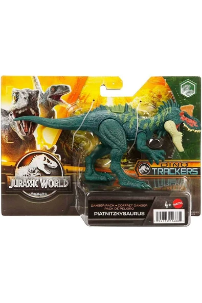 Jurassic World Tehlikeli Dinozor Paketi HLN49 - Pianitzkysaurus - 005 - Yeşil - Gri - Siyah Renk