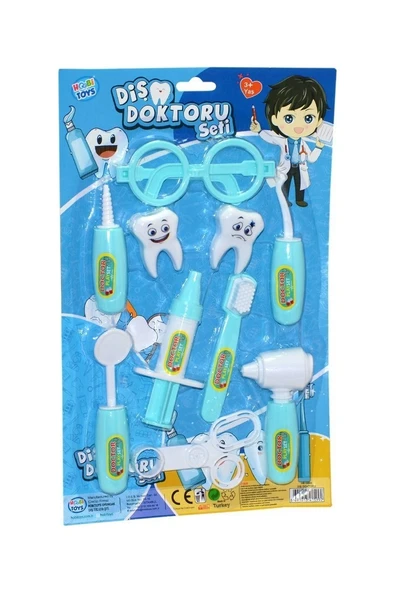 Hobi Toys HB-15992 Hobi, Kartela Erkek Diş Doktoru