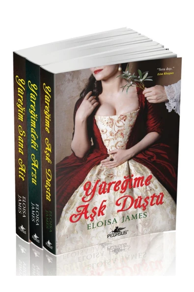 Umutsuz Düşesler Serisi Eloisa James Romantik Kitaplar 3 Kitap Takım Set