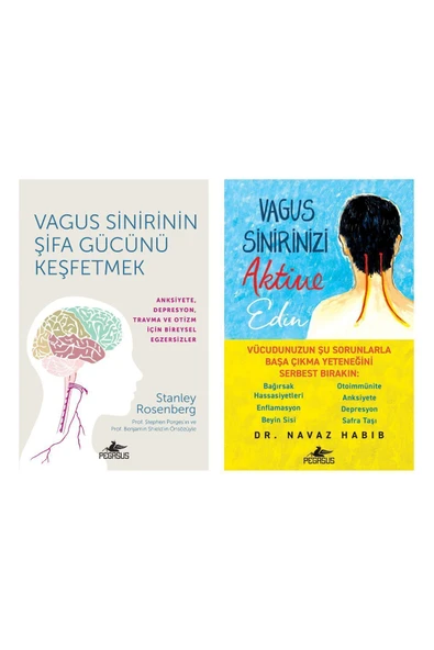 Vagus Sinirinin Şifa Gücünü Keşfetmek - Vagus Sinirinizi Aktive Edin 2 Kitap Set