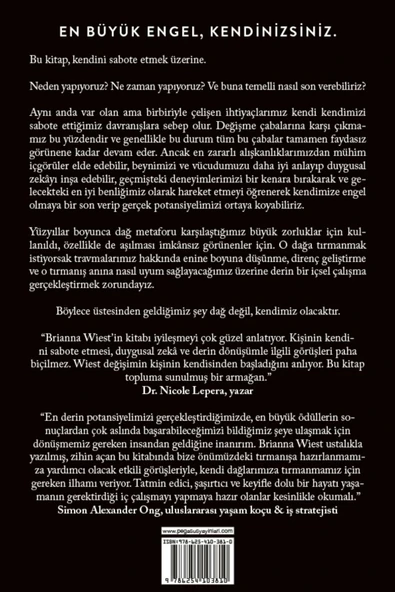 Dağ Sensin: Kendini Sabote Etmeyi Öz Hâkimiyete Dönüştürmek - Brianna Wiest - Resim 2