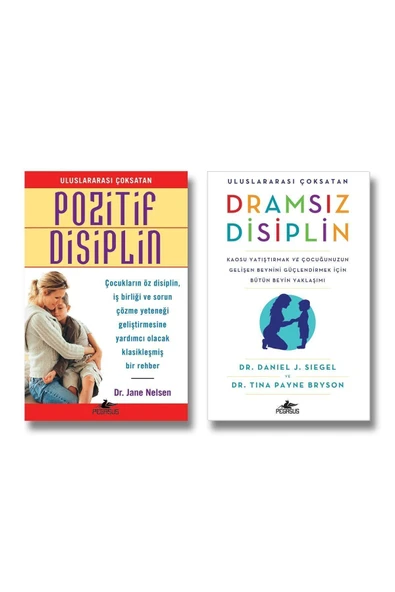 Pozitif Disiplin Ve Dramsız Disiplin 2 Kitap Set - Jane Nelsen, Daniel J. Siegel, Tina Payne Bryson