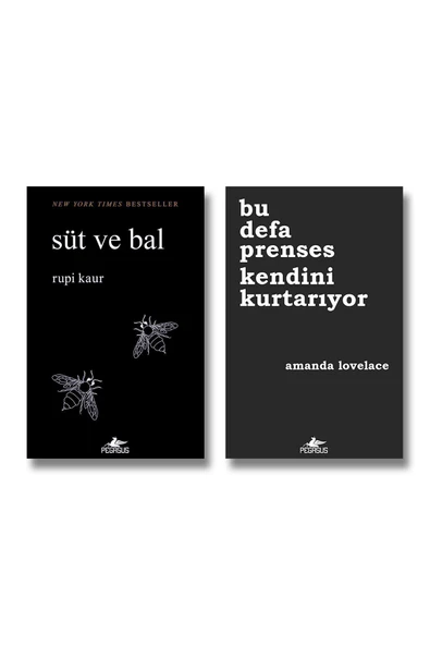 Süt ve Bal - Bu Defa Prenses Kendini Kurtarıyor 2 Kitap Set Rupi Kaur Amanda Lovelace