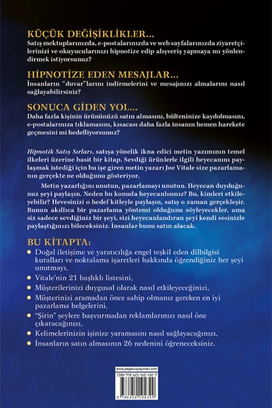 Hipnotik Satış Sırları: Alıcınızın Bilinçaltını Tetikleyin - Joe Vitale - 2
