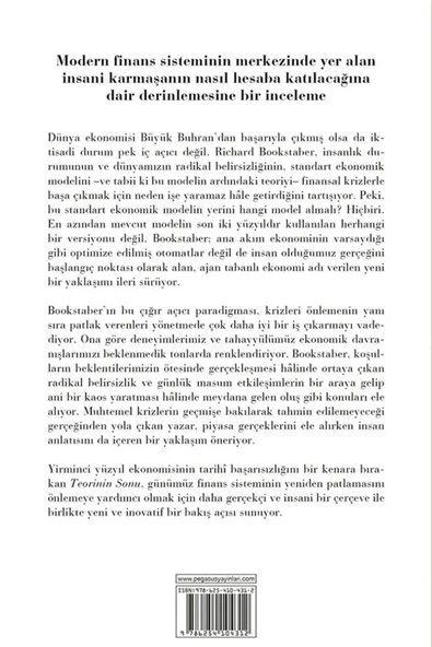 Teorinin Sonu: Finansal Krizler, Ekonominin Başarısızlığı ve İnsan Etkileşiminin Kapsamı - 2