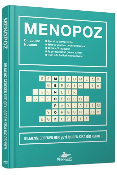 Menopoz: Bilmeniz Gereken Her Şeyi İçeren Kısa Bir Rehber (Ciltli) - Louise Newson