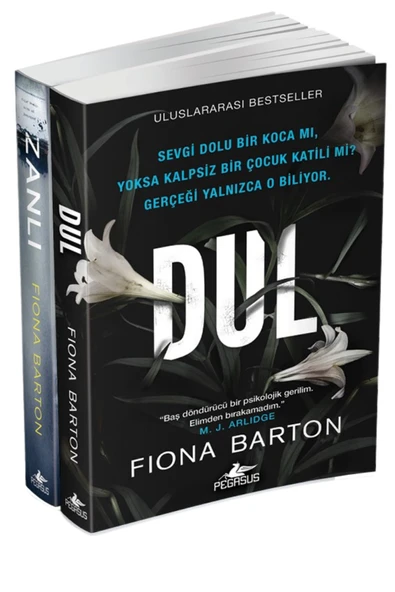 Kate Waters Serisi Takım Set 2 Kitap Psikolojik Gerilim - Dul + Zanlı & Fiona Barton