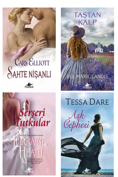 Tarihi Romans Seti - Aşk Romanları Takım Set 4 Kitap - 2