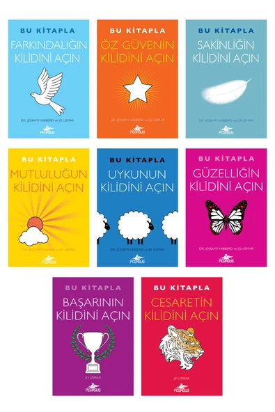 Hayatınızı İyileştirecek Psikoloji Kitapları Koleksiyonu 8 Kitap Set - Jessamy Hibberd Ve Jo Usmar