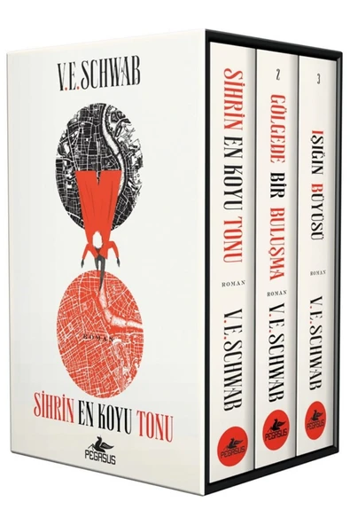 Sihrin Tonları Üçlemesi Kutulu Özel Set 3 Kitap - V. E. Schwab