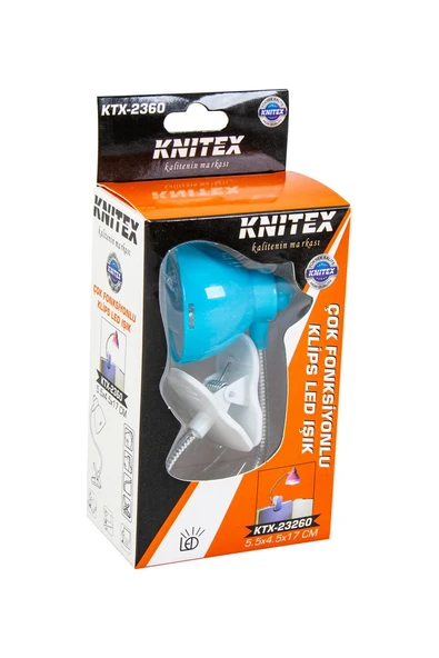Knitex Kitap Okuma Lambası KTX2360 - Beyaz Renk