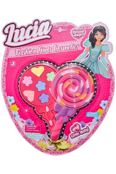LMN175 Lolipop Tekli Makyaj Seti -Limon