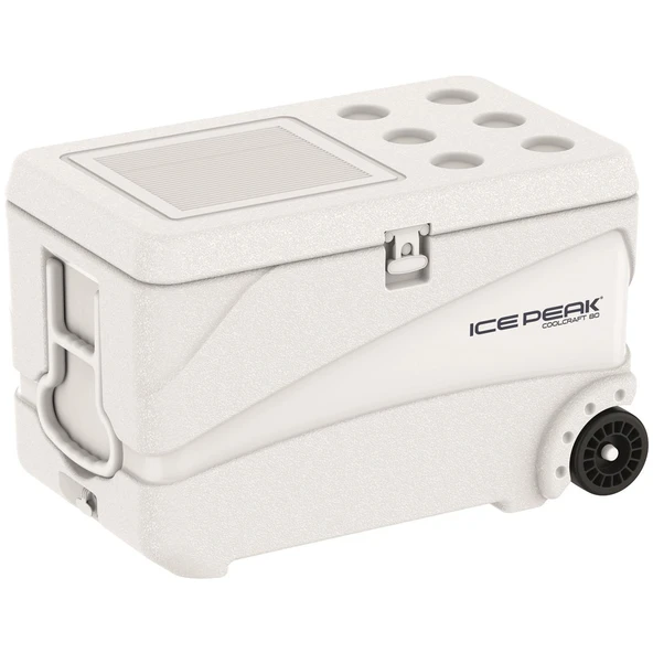 IcePeak CoolCraft 80 Tekerlekli Buzluk 75.2 Litre-BEYAZ - 5