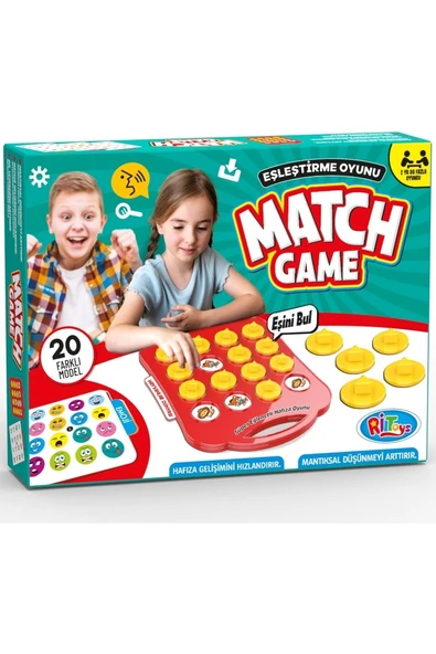 Ritoys Match Game Pair Game (Eşini Bul) - Hafıza Oyunu