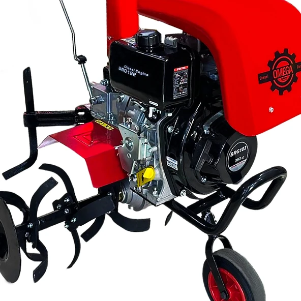 Omega B310BD Dizel BRG182 Motorlu Tekerli Çapa Makinesi 7 Hp - 3