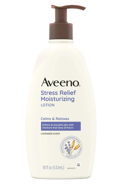 Aveeno Stress Relief Lavanta Kokulu Nemlendirici Vücut Losyonu 532ML