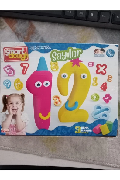Smart Dough Smartdough Mini Sayılar Seti Hamur Kutusu
