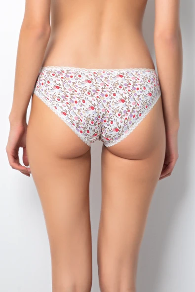 Miorre Çiçek Desenli Kadın Külot - 3