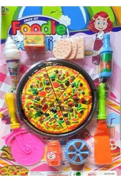 Pizza Seti 17 Parça Yemek Seti