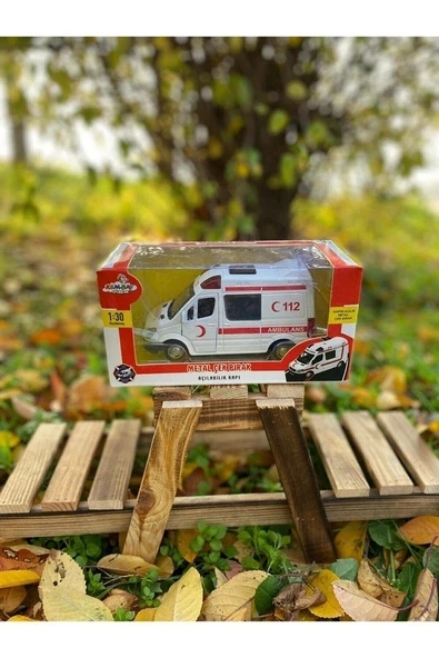 Metal Çekbırak Ambulans 1:30