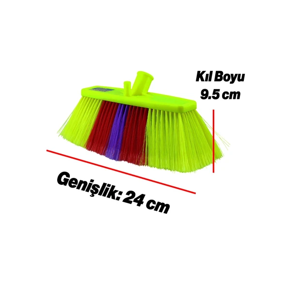 Araba Araç Oto Otomobil Banyo Ev Yıkama Köpükleme Temizleme Fırçası Yumuşak 9.5 cm Uçlu Fırça 24 cm - 4