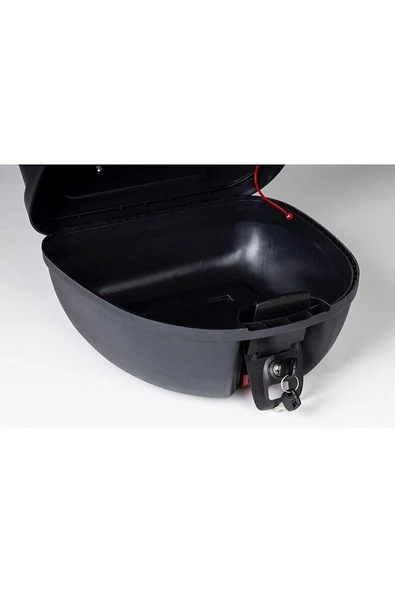 Rexx Motosiklet Arka Çanta 32lt Siyah Topcase Supermoto - 8