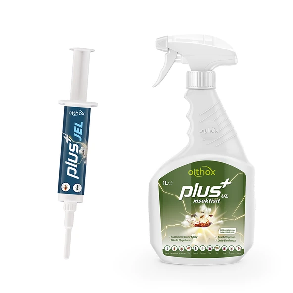 Oithox Plus Hamam Böceği ve Karınca Jeli 5 gr + Oithox Plus UL 1 lt