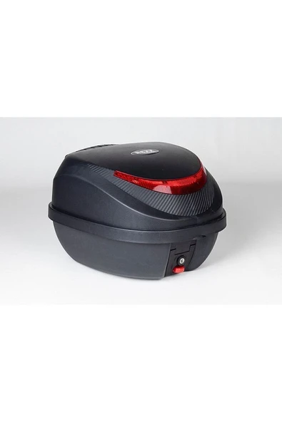 Rexx Motosiklet Arka Çanta 32lt Siyah Topcase Supermoto - 3