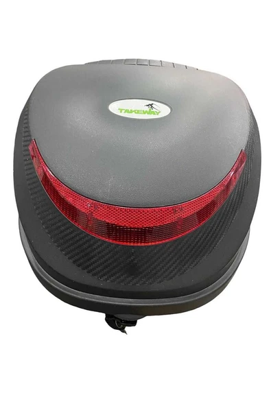 32 Litre Motorsiklet Bagaj Çantası Suya Dayanıklı Sök Tak Özellik Siyah Motorcu Sepeti Supermoto - Resim 2