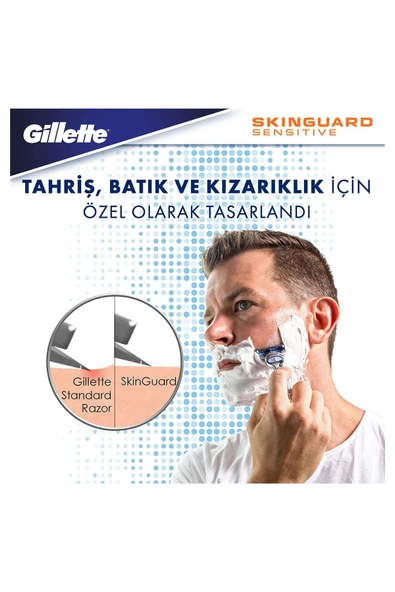Gillette Skinguard Makine + 1 Yedek - 6