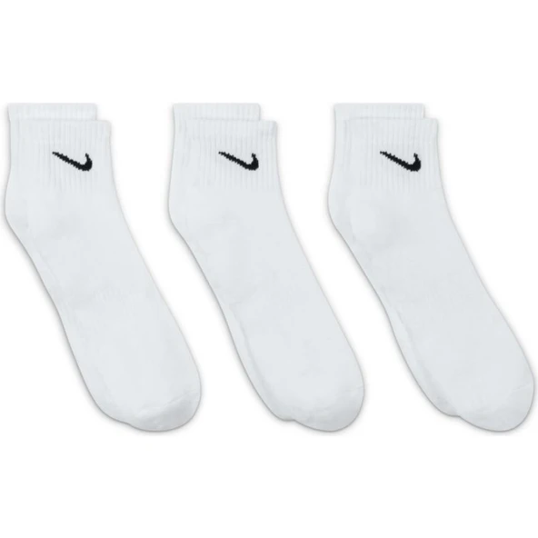 Nike Everyday Cush Ankle 3Pr SX7667-100 Erkek Çorap - 3