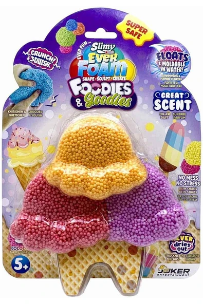 Slimy Ever Foam Foodies & Goodies 38012 - Külahta Dondurma