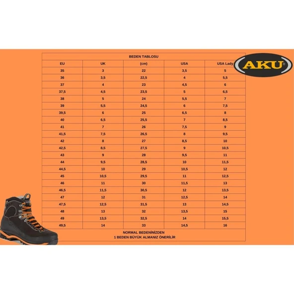 Aku Bellamont III Suede Goretex Vibram Ayakkabı A504.3039 - 6