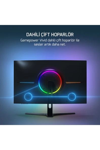 Gamepower Vivid F20 27'' 1 ms Full HD Curved 120 Hz Oyuncu Monitörü - 3
