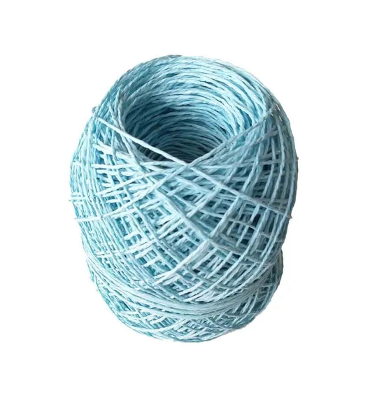 Çanta Aksesuar Buz Mavi 50 Gr Sarılmış Kağıt İp