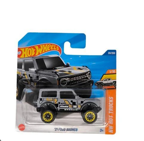 Hot Wheels 21 Ford Bronco 1/10 20/250 Model Araba