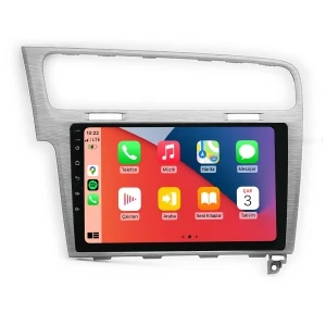 MAYGO  Volkswagen Golf 7 Gri 2013-2021 4GB Ram 32GB Hafıza Kablosuz Carplay Android Auto Destekli Multimedya Navigasyonlu Teyp ürün görseli