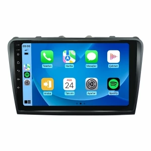 MAYGO  Skoda Super B 2009-2015 4GB Ram 32GB Hafıza Kablosuz Carplay Android Auto Destekli Multimedya Navigasyonlu Teyp ürün görseli
