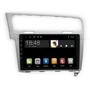 MAYGO  Volkswagen Golf 7 Gri 2013-2021 4GB RAM 64GB Hafıza Kablosuz Carplay Android Auto Destekli Multimedya Navigasyonlu Teyp - Resim 2