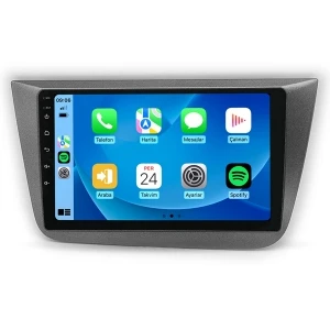 MAYGO  Seat Altea 2004-2010 4GB Ram 32GB Hafıza Kablosuz Carplay Android Auto Destekli Multimedya Navigasyonlu Teyp - 1
