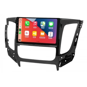 MAYGO  Mitsubishi L200 2015-2020 4GB RAM 64GB Hafıza Kablosuz Carplay Android Auto Destekli Multimedya Navigasyonlu Teyp - 2