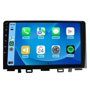 MAYGO  Kia Rio 2017-2023 4GB RAM 64GB Hafıza Kablosuz Carplay Android Auto Destekli Multimedya Navigasyonlu Teyp - 1