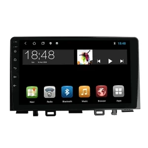 MAYGO  Kia Rio 2017-2023 4GB RAM 64GB Hafıza Kablosuz Carplay Android Auto Destekli Multimedya Navigasyonlu Teyp - 3