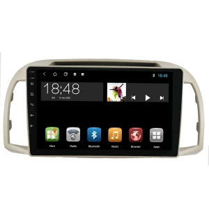 MAYGO  Nissan Micra 2002-2010 4GB Ram 32GB Hafıza Kablosuz Carplay Android Auto Destekli Multimedya Navigasyonlu Teyp - Resim 3