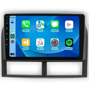 MAYGO  Jeep Cherokee 1999-2005 4GB RAM 64GB Hafıza Kablosuz Carplay Android Auto Destekli Multimedya Navigasyonlu Teyp ürün görseli 1
