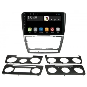 MAYGO  Skoda Octavia 2007-2012 Gri 4GB RAM 64GB Hafıza Kablosuz Carplay Android Auto Destekli Multimedya Navigasyonlu Teyp - Resim 3