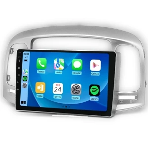 MAYGO  Hyundai Accent Era Gri 2006-2012 4GB RAM 64GB Hafıza Kablosuz Carplay Android Auto Destekli Multimedya Navigasyonlu Teyp ürün görseli