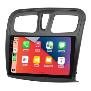 MAYGO  Renault Clio Symbol 2012-2019 4GB Ram 32GB Hafıza Kablosuz Carplay Android Auto Destekli Multimedya Navigasyonlu Teyp - Resim 2