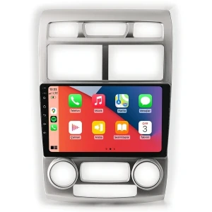 MAYGO  Kia Sportage 2005-2010 6GB RAM 64GB Hafıza Kablosuz Carplay Android Auto Destekli Multimedya Navigasyonlu Teyp - 3